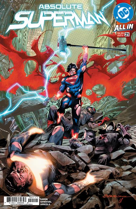 ABSOLUTE SUPERMAN #21 CVR A RAFA SANDOVAL (Backorder, Allow 4-5 Weeks)