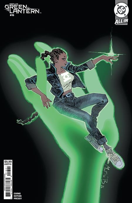 ABSOLUTE GREEN LANTERN #16 CVR D MATIAS BERGARA CARD STOCK VAR (Backorder, Allow 4-5 Weeks)