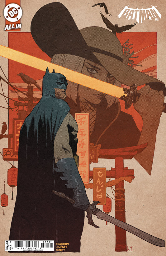 BATMAN #11 CVR C JORGE MOLINA CARD STOCK VAR (01 Jul Release)