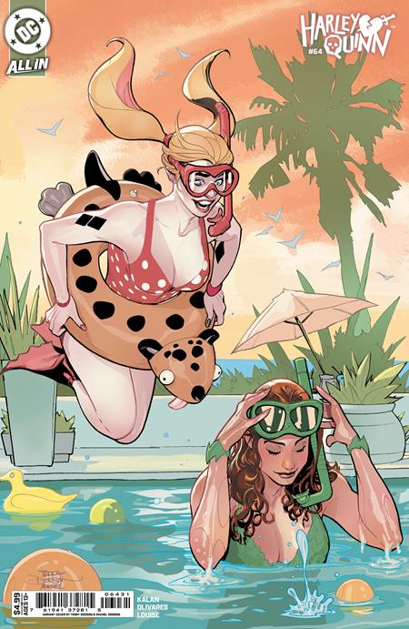 HARLEY QUINN #64 CVR C TERRY DODSON & RACHEL DODSON CARD STOCK VAR (Backorder, Allow 4-5 Weeks)