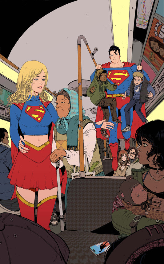 SUPERMAN UNLIMITED #15 CVR B ZOE THOROGOOD CARD STOCK VAR (THE REIGN OF THE SUPERBOYS) (15 Jul Release)