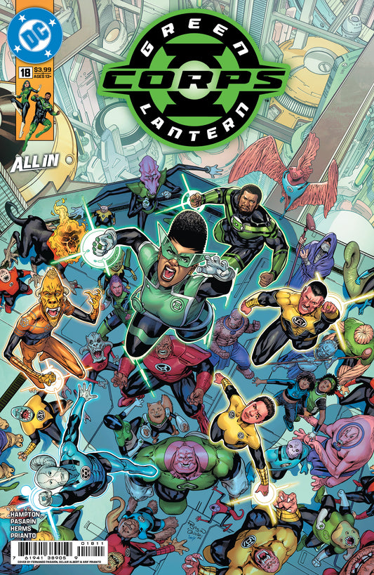 GREEN LANTERN CORPS #18 CVR A FERNANDO PASARIN (08 Jul Release)
