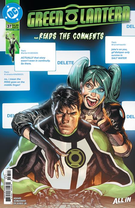 GREEN LANTERN #37 CVR A EDDY BARROWS (Backorder, Allow 4-5 Weeks)