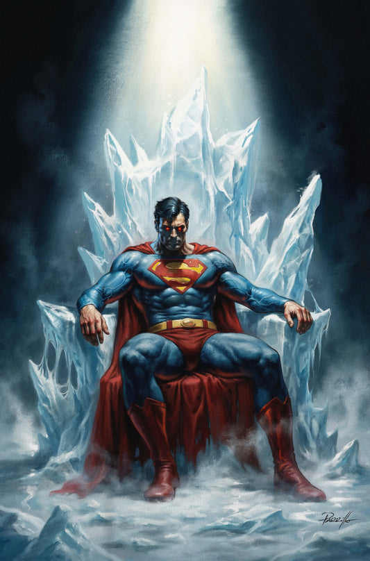 ADVENTURES OF SUPERMAN BOOK OF EL #10 (OF 12) CVR B LUCIO PARRILLO CARD STOCK VAR (01 Jul Release)