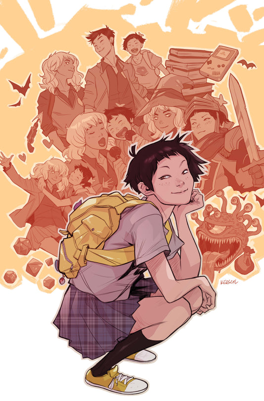 GOTHAM ACADEMY FIRST YEAR #6 (OF 6) CVR A KARL KERSCHL (29 Jul Release)
