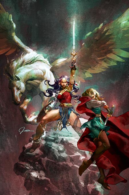 DARK KNIGHTS OF STEEL II #1 (OF 12) CVR D GERALD PAREL CARD STOCK VAR (15 Jul Release)