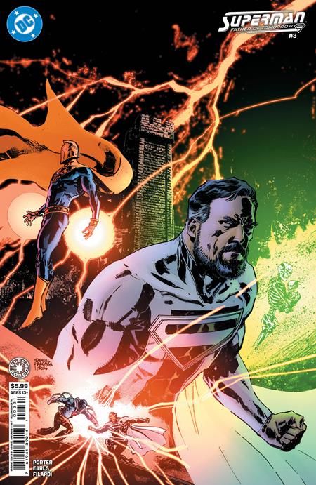 SUPERMAN FATHER OF TOMORROW #3 (OF 6) CVR B GABRIEL HARDMAN CARD STOCK VAR (Backorder, Allow 4-5 Weeks)