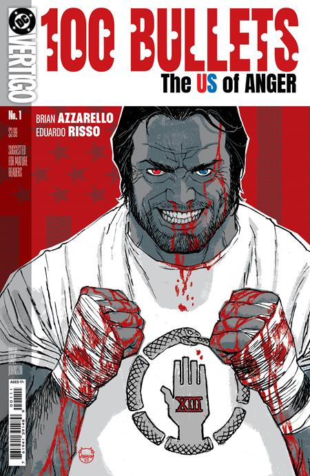 100 BULLETS THE US OF ANGER #1 (OF 8) CVR A DAVE JOHNSON (MR) (Backorder, Allow 4-5 Weeks)
