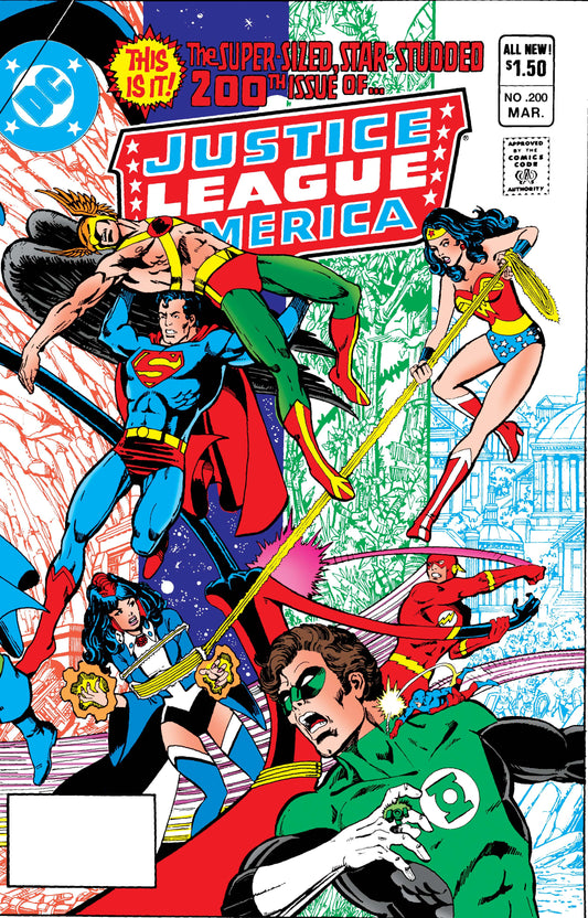 JUSTICE LEAGUE OF AMERICA #200 FACSIMILE EDITION CVR A GEORGE PEREZ (22 Jul Release)
