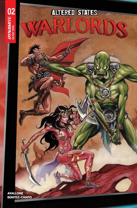 ALTERED STATES WARLORDS #2 CVR B MIKE ROOTH VAR (Backorder, Allow 4-5 Weeks)