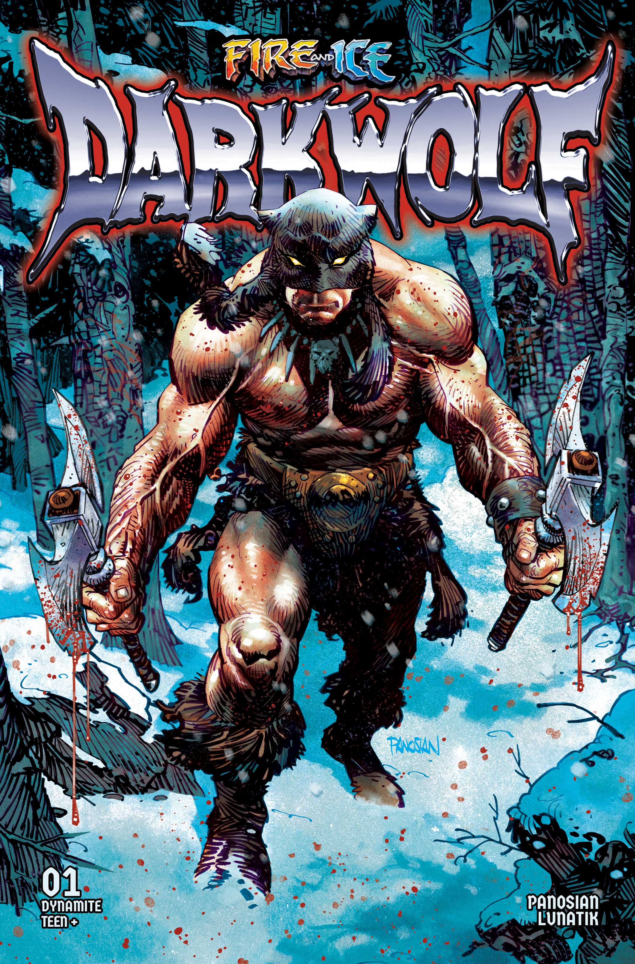 FIRE AND ICE DARKWOLF #1 CVR A DAN PANOSIAN – Comicbookeroo
