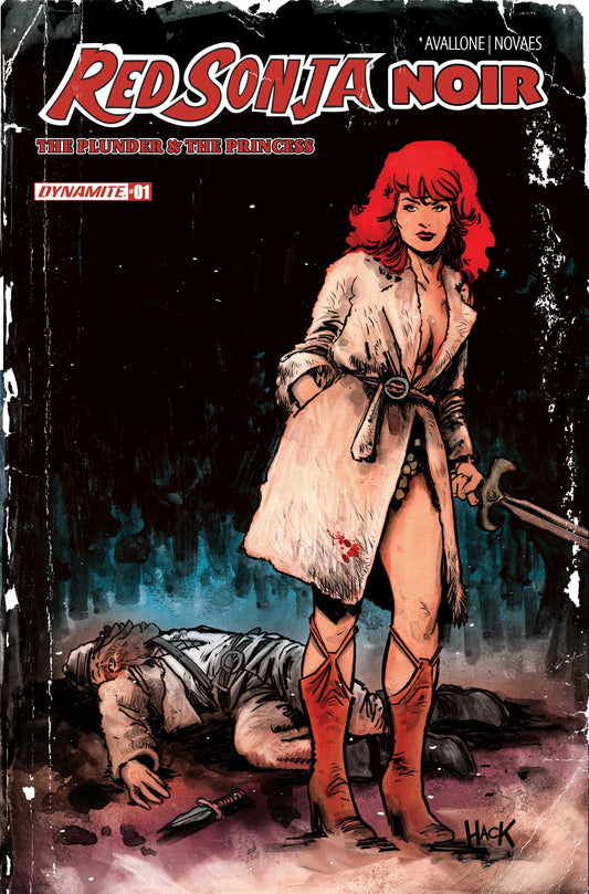 RED SONJA NOIR THE PLUNDER AND THE PRINCESS #1 (ONE SHOT) CVR B ROBERT HACK VAR (01 Jul Release)