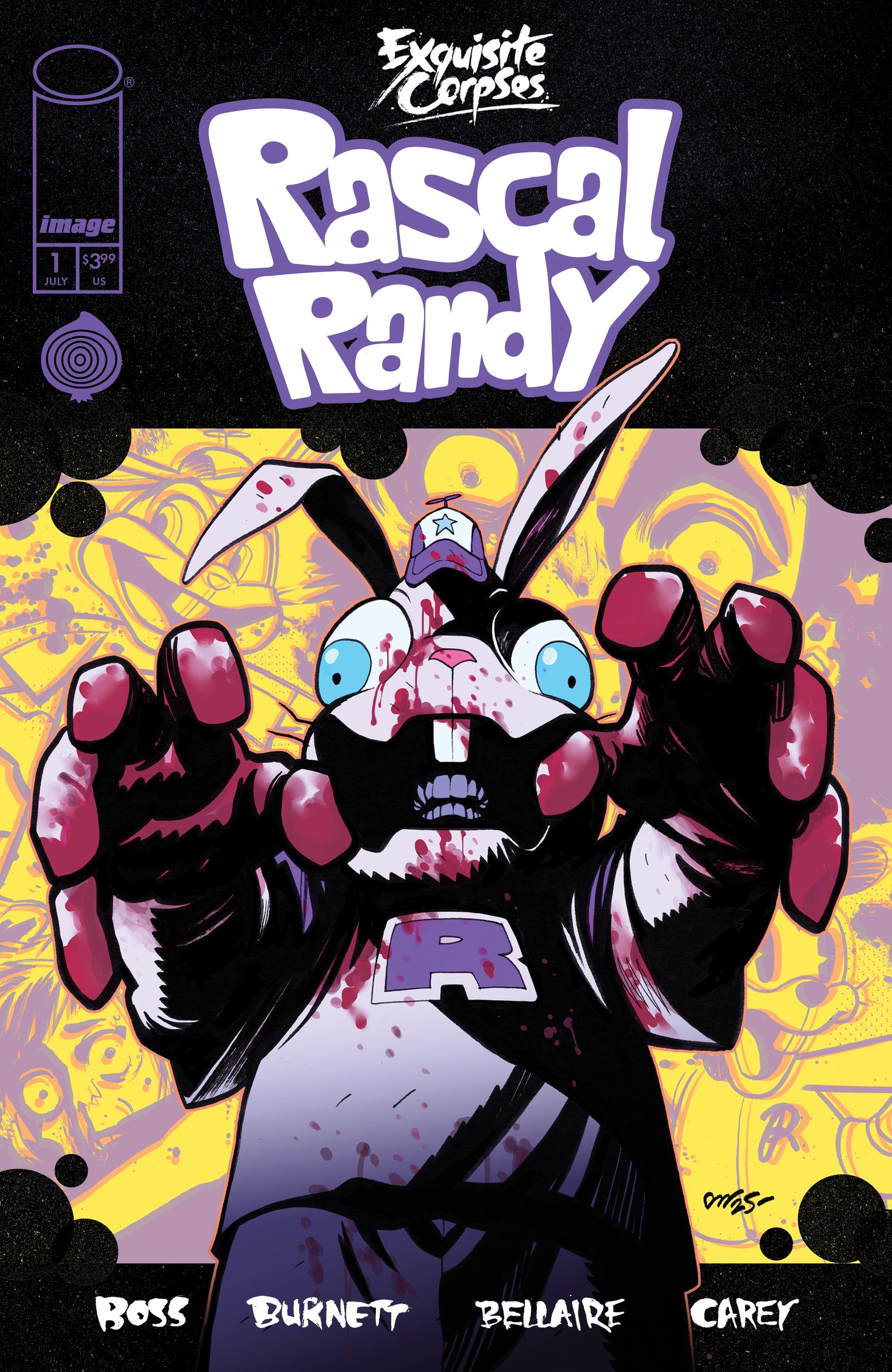 EXQUISITE CORPSES RASCAL RANDY #1 (OF 5) CVR A DYLAN BURNETT (MR) (08 Jul Release)
