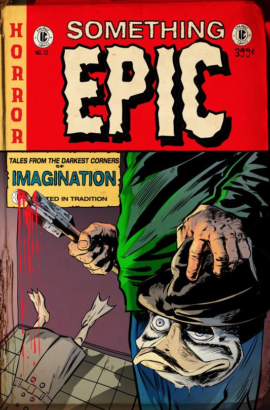 SOMETHING EPIC #13 CVR D SZYMON KUDRANSKI EC HORROR HOMAGE VAR (15 Jul Release)