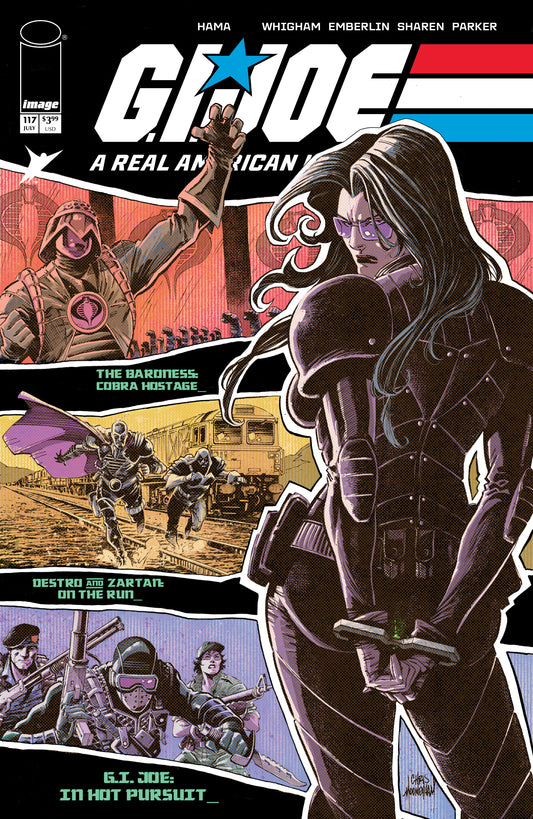 GI JOE A REAL AMERICAN HERO #117 HAMA FILES EDITION CVR B CHRIS MOONEYHAM VAR (22 Jul Release)