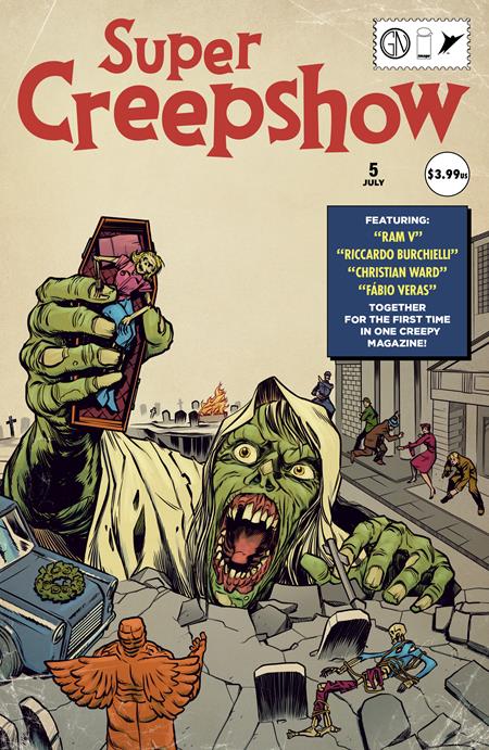 SUPER CREEPSHOW #5 (OF 5) CVR A PYE PARR (MR) (Backorder, Allow 4-5 Weeks)