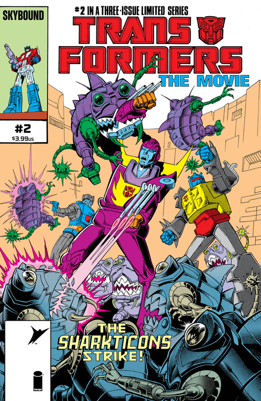 THE TRANSFORMERS THE MOVIE 40TH ANNIVERSARY EDITION #2 (OF 3) CVR B DON PERLIN & IAN AKIN & BRIAN GARVEY VAR (01 Jul Release)