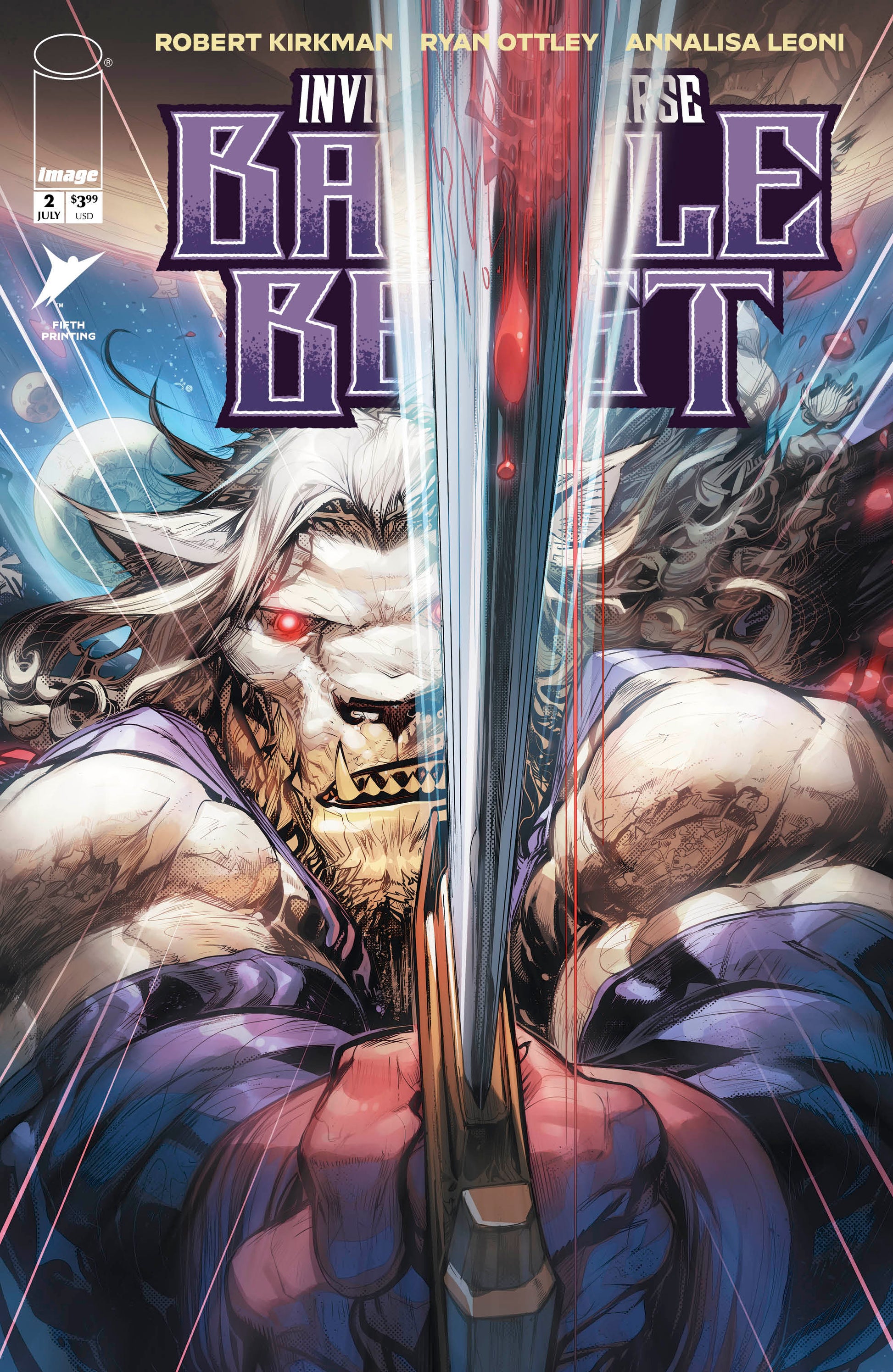 INVINCIBLE UNIVERSE BATTLE BEAST #2 5TH PTG