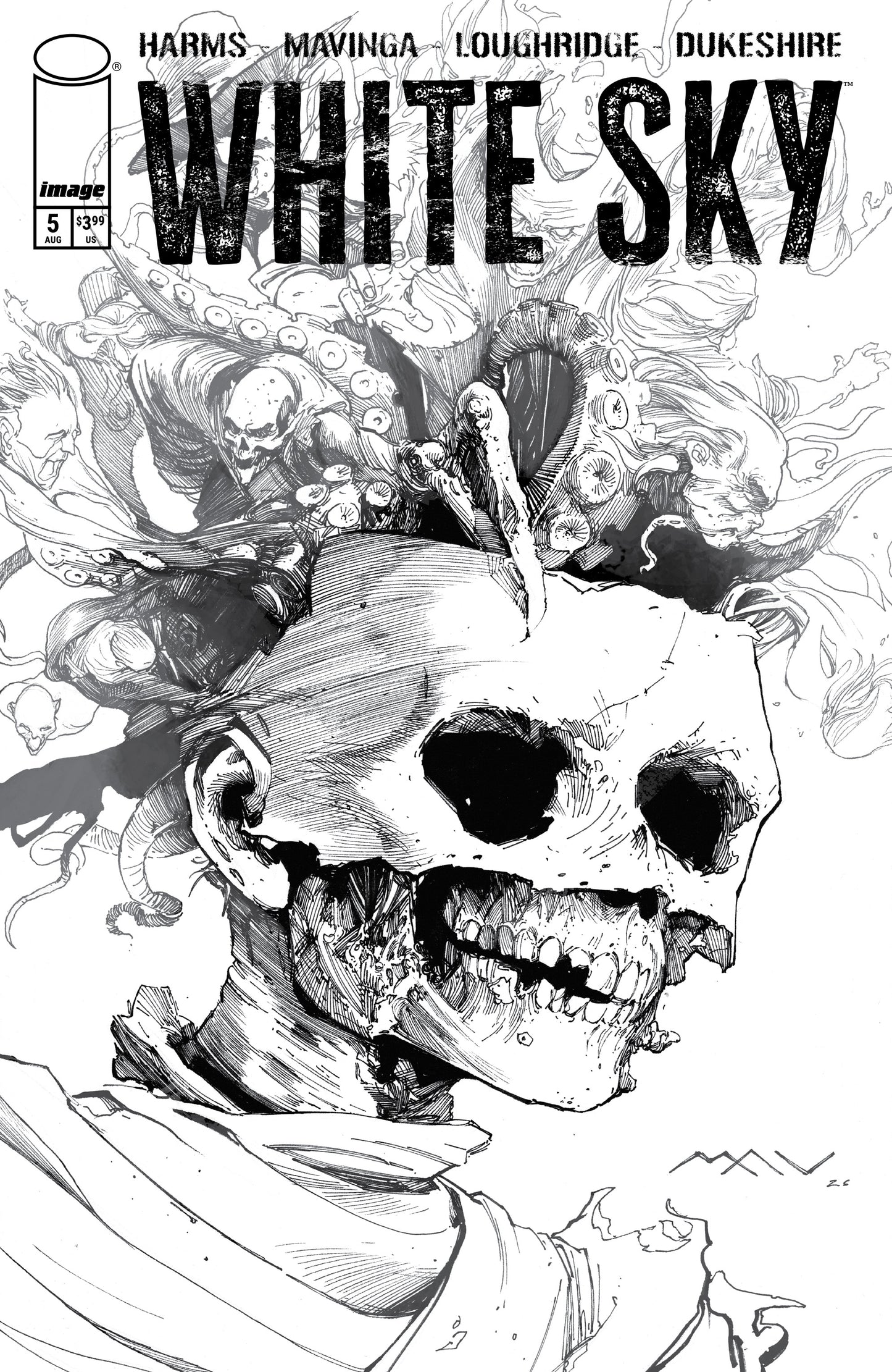 WHITE SKY #5 CVR C JP MAVINGA VAR