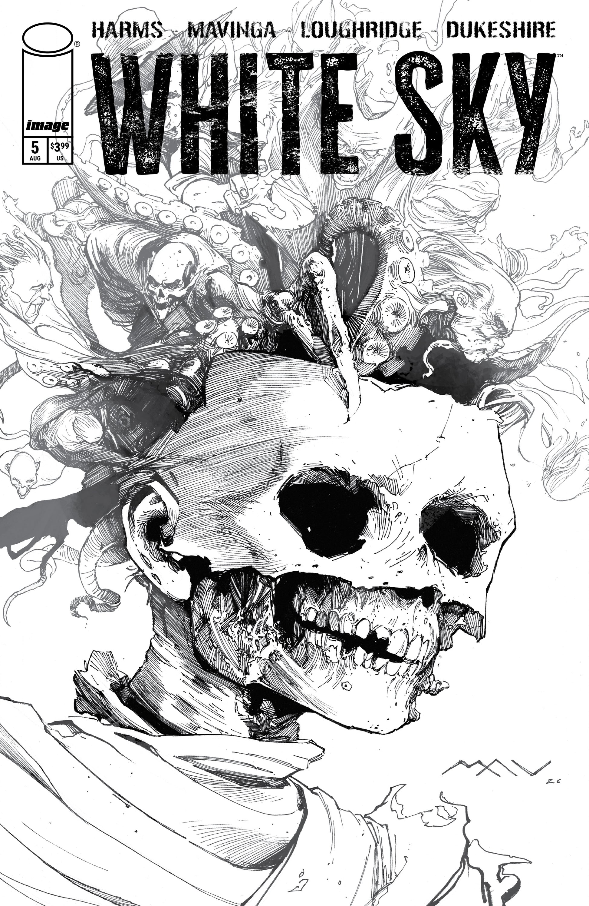 WHITE SKY #5 CVR C JP MAVINGA VAR