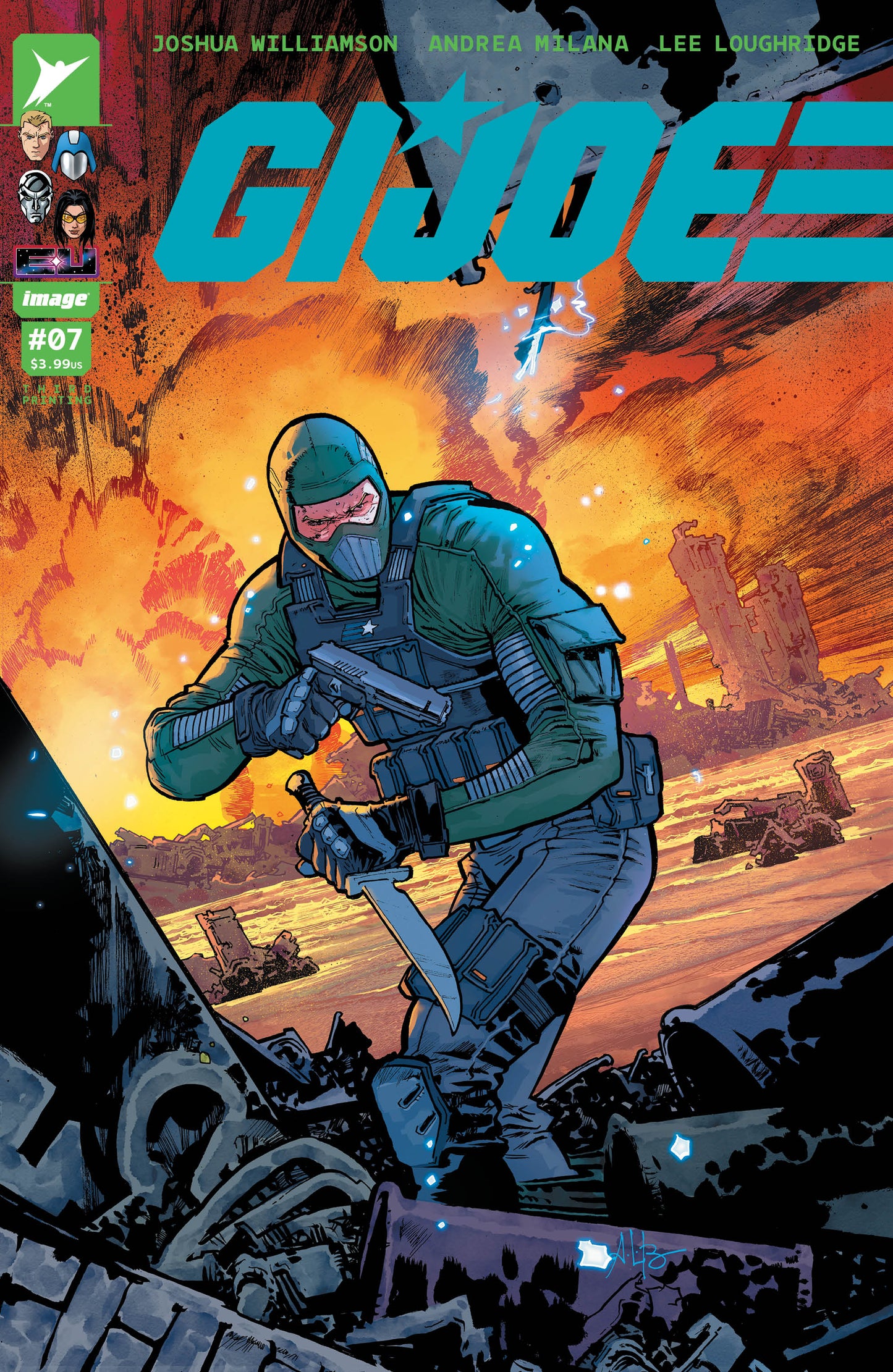 GI JOE #7 3RD PTG CVR A ANDREI BRESSAN & ADIRANO LUCAS