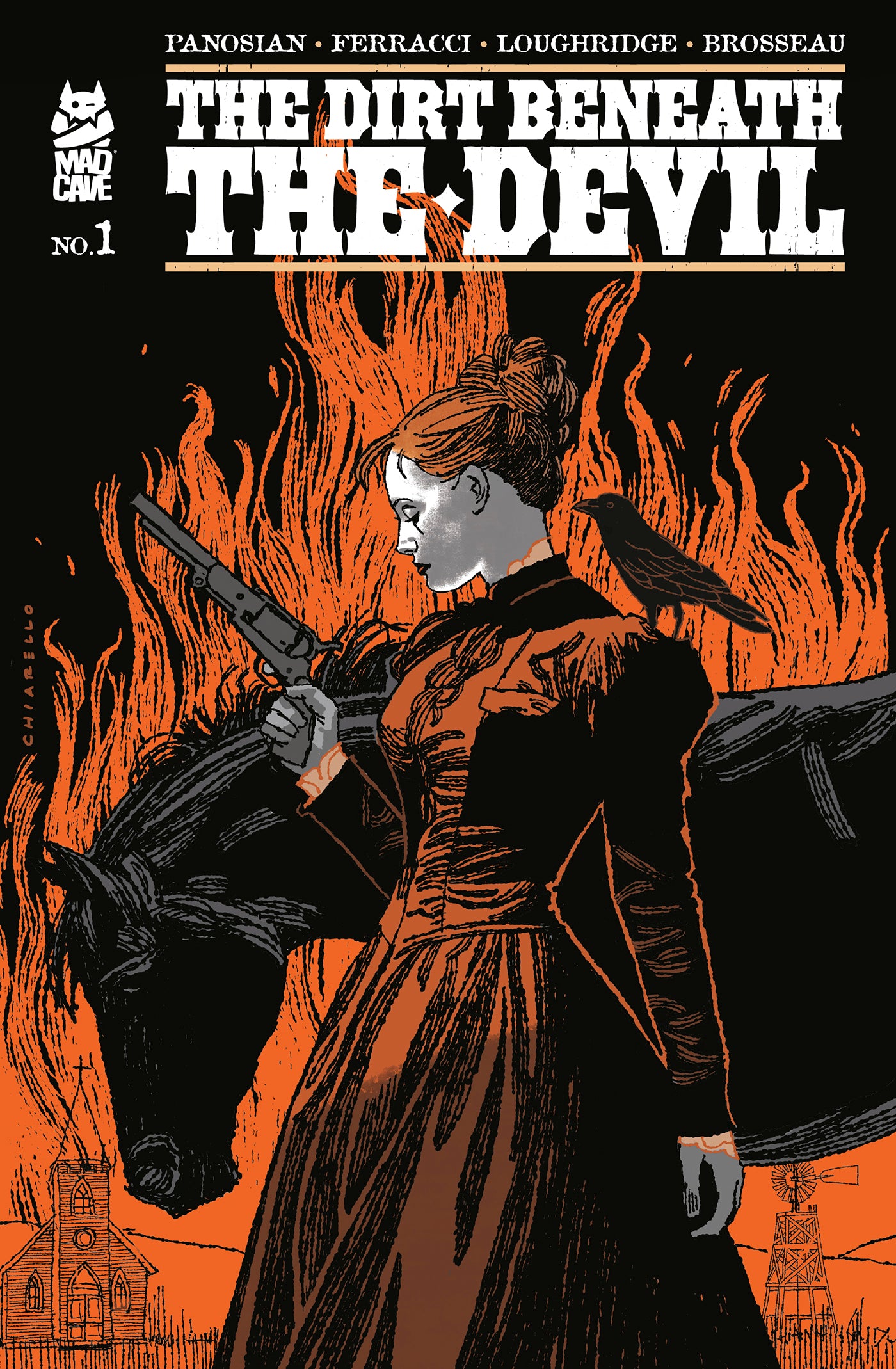 DIRT BENEATH THE DEVIL #1 (OF 4) CVR C MARK CHIARELLO VAR (29 Jul Release)