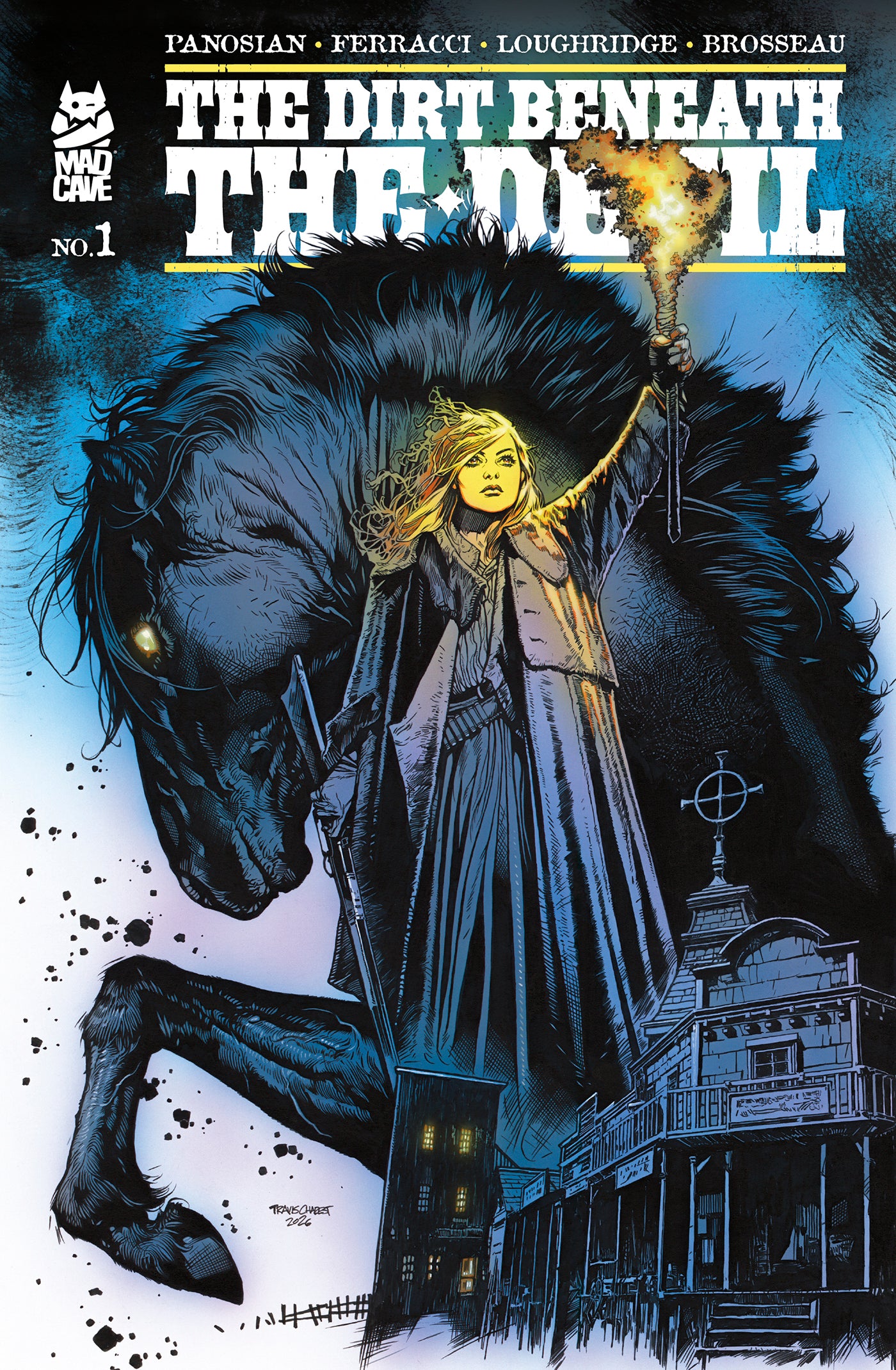 DIRT BENEATH THE DEVIL #1 (OF 4) CVR D TRAVIS CHAREST VAR (29 Jul Release)