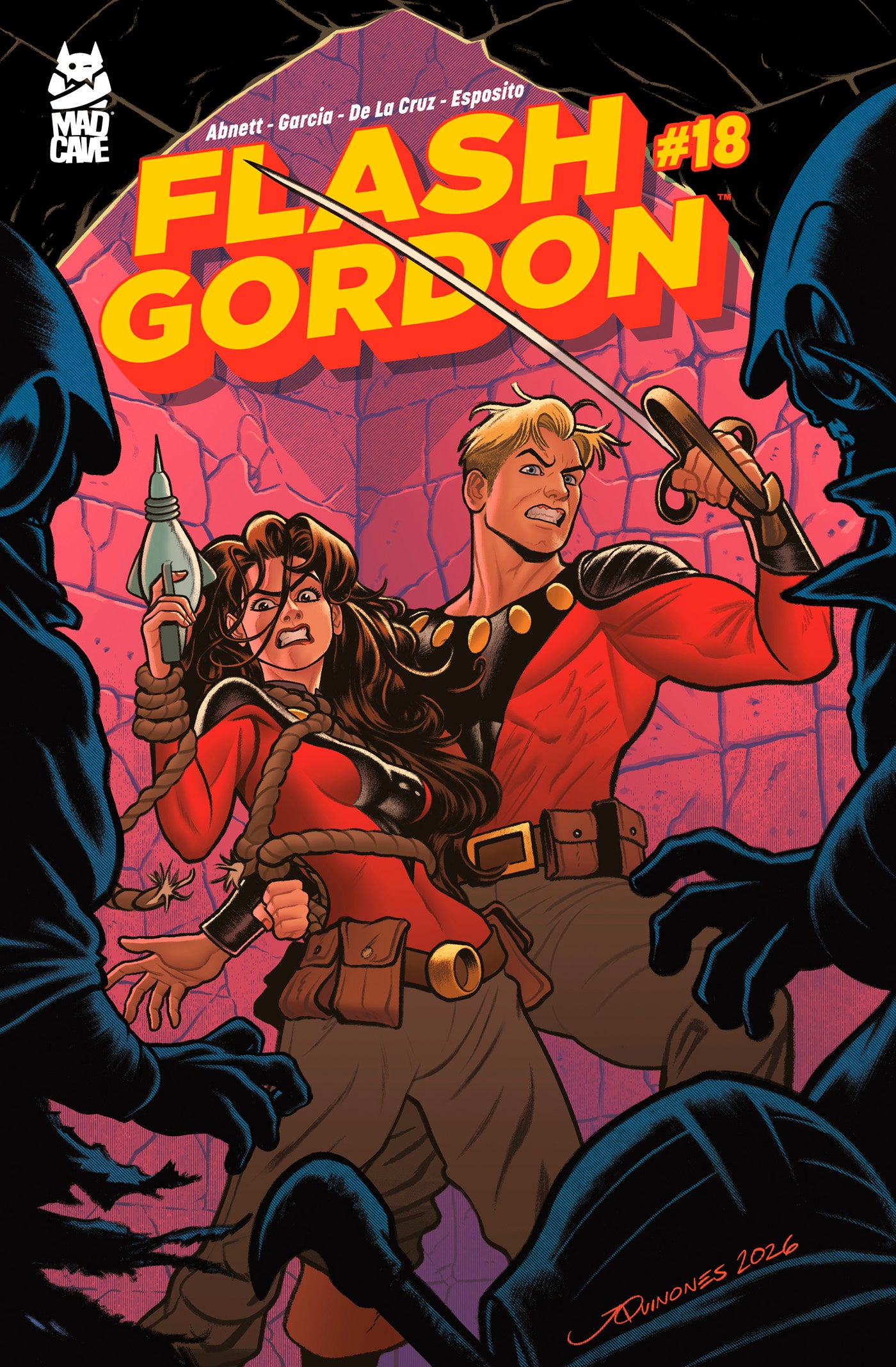 FLASH GORDON #18 CVR A JOE QUINONES (08 Jul Release)