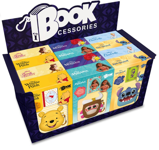 BOOKCESSORIES 12-UNIT CDU - DISNEY HC (TINY BOOK ASSORTMENT WITH DISPLAY) (29 Jul Release)