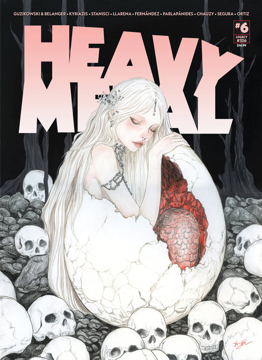 HEAVY METAL MAGAZINE #6 CVR B AMANDA M JANSSON VAR (MR) (29 Jul Release)