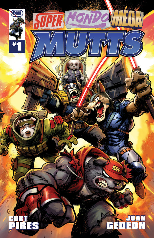 SUPER MONDO MEGA MUTTS #1 (OF 4) CVR A JUAN GEDEON (15 Jul Release)