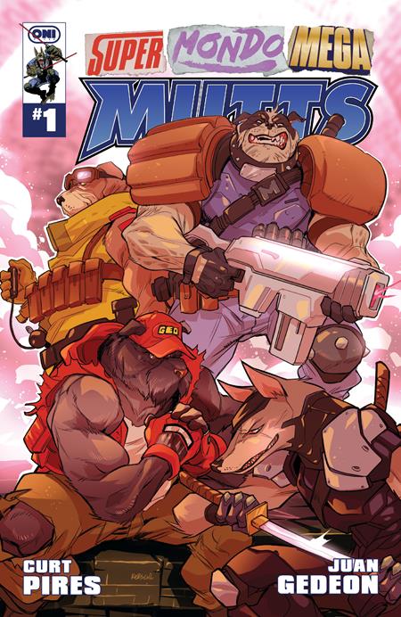 SUPER MONDO MEGA MUTTS #1 (OF 4) CVR C KARL KERSCHL VAR (MR) (15 Jul Release)