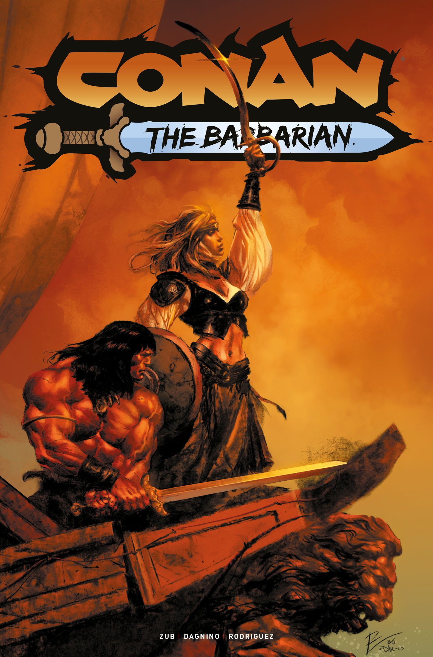 CONAN THE BARBARIAN #33 CVR A ROBERTO DE LA TORRE (MR) (29 Jul Release)