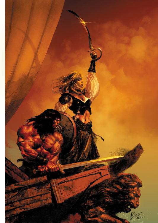 CONAN THE BARBARIAN #33 CVR G ROBERTO DE LA TORRE VIRGIN CARDSTOCK VAR (MR) (29 Jul Release)
