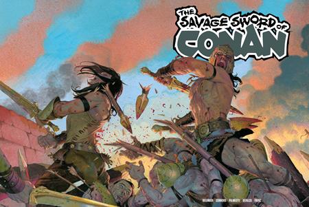 SAVAGE SWORD OF CONAN #15 CVR D ESAD RIBIC WRAPAROUND CARDSTOCK VAR (MR) (15 Jul Release)