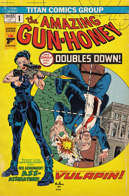 GUN HONEY DOUBLES DOWN #2 (OF 4) CVR G NUNO PEREIRA HOMAGE VAR (MR) (22 Jul Release)