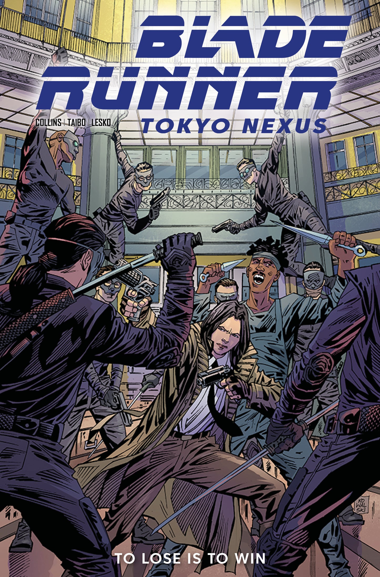 BLADE RUNNER TOKYO NEXUS TO LOSE IS TO WIN #3 (OF 4) CVR C PIOTR KOWALSKI VAR (01 Jul Release)