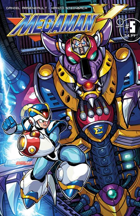 MEGA MAN X #5 (OF 5) CVR C JAMES RAIZ VAR (Backorder, Allow 4-5 Weeks)