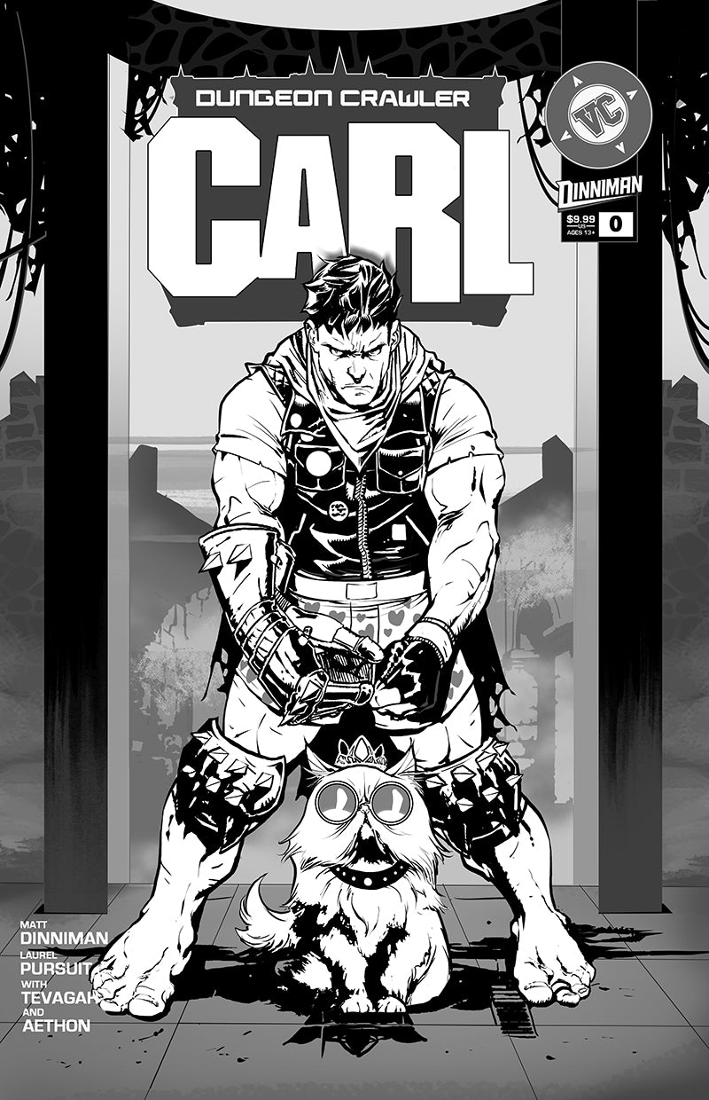 DUNGEON CRAWLER CARL SPECIAL EDITION #0 CVR B NATHAN GOODEN ABSOLUTE BATMAN HOMAGE B&W VAR (15 Jul Release)