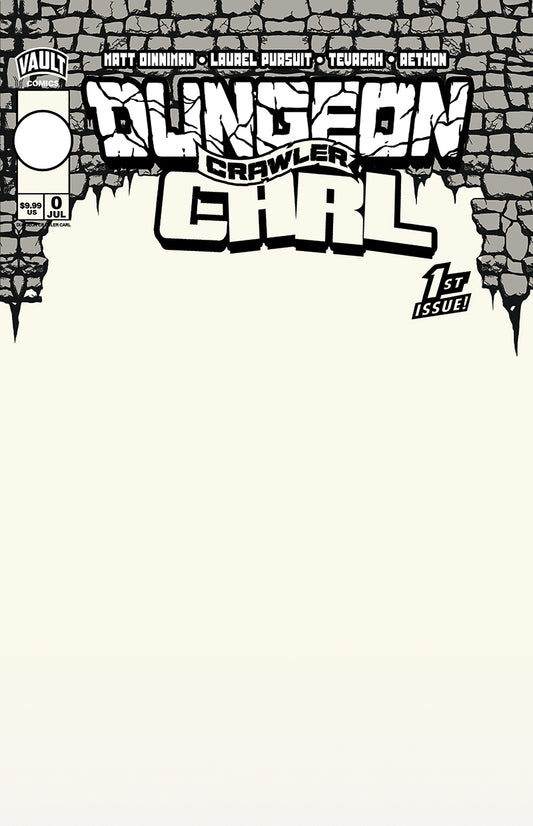 DUNGEON CRAWLER CARL SPECIAL EDITION #0 CVR E BLANK SKETCH VAR (15 Jul Release)