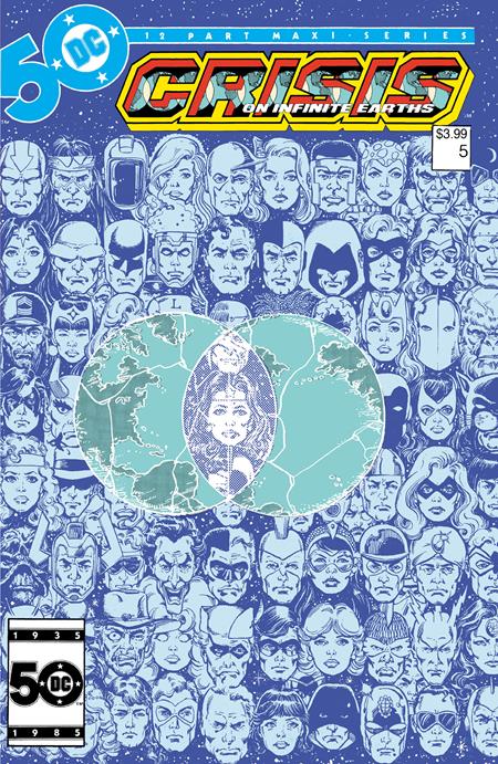 CRISIS ON INFINITE EARTHS #5 FACSIMILE EDITION CVR A GEORGE PEREZ (Backorder, Allow 4-5 Weeks) | DC COMICS | Comicbookeroo