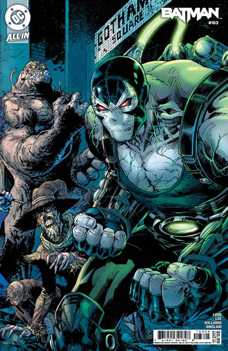 BATMAN (2016) #163 CVR D JIM LEE & SCOTT WILLIAMS BATMAN CONNECTING RIGHT CARD STOCK VAR (Backorder, Allow 4-5 Weeks)