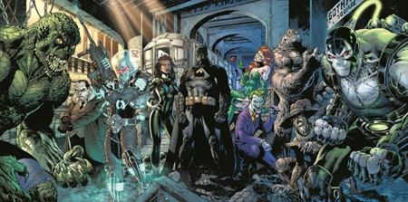 BATMAN (2016) #163 CVR E JIM LEE & SCOTT WILLIAMS BATMAN CONNECTING GATEFOLD VAR (27 May Release)