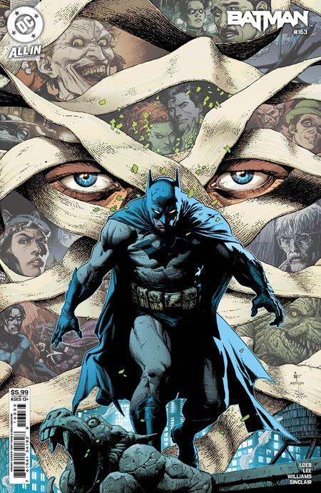 BATMAN (2016) #163 CVR L GARY FRANK CARD STOCK VAR (Backorder, Allow 4-5 Weeks)