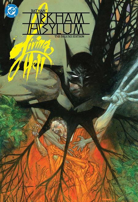 BATMAN ARKHAM ASYLUM LIVING HELL DELUXE EDITION HC (2025 EDITION) (Backorder, Allow 4-5 Weeks)