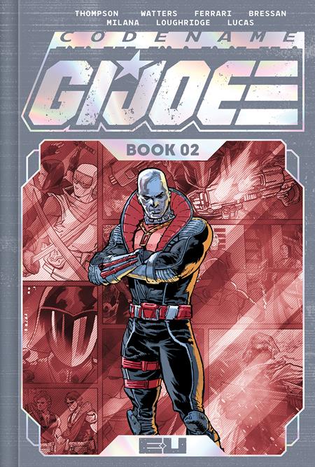 CODENAME GI JOE DLX EDITION HC BOOK 02 DIRECT MARKET EXCLUSIVE ANDREI BRESSAN & ADRIANO LUCAS SPOT FOIL CVR (Backorder, Allow 4-5 Weeks)