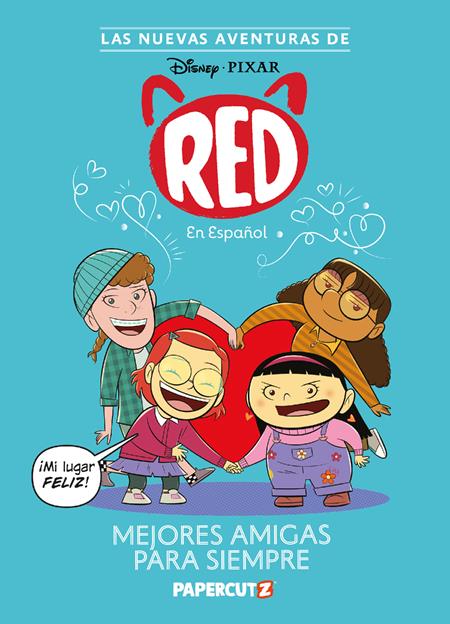 NEW ADVENTURES OF TURNING RED HC VOL 01 BESTIES 4EVER SPANISH ED (Backorder, Allow 4-5 Weeks)