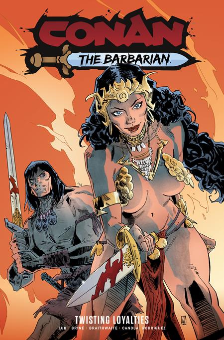 CONAN THE BARBARIAN TP VOL 05 TWISTING LOYALTIES DIRECT MARKET EDITION DEAN KOTZ CVR (MR) (Backorder, Allow 4-5 Weeks)