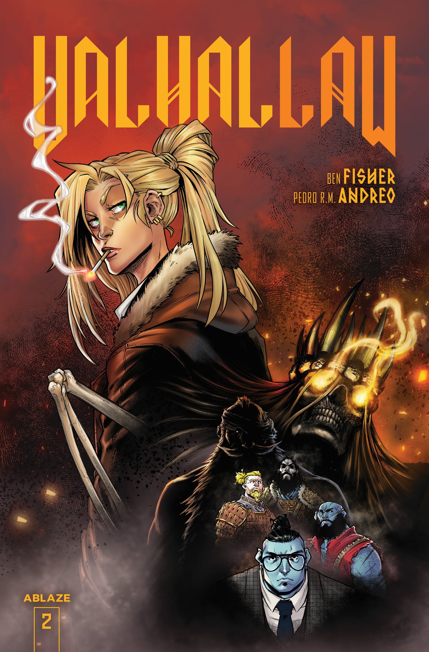 VALHALLAW #2 (OF 5) CVR A PEDRO RM ANDREO (MR) (19 Aug Release)