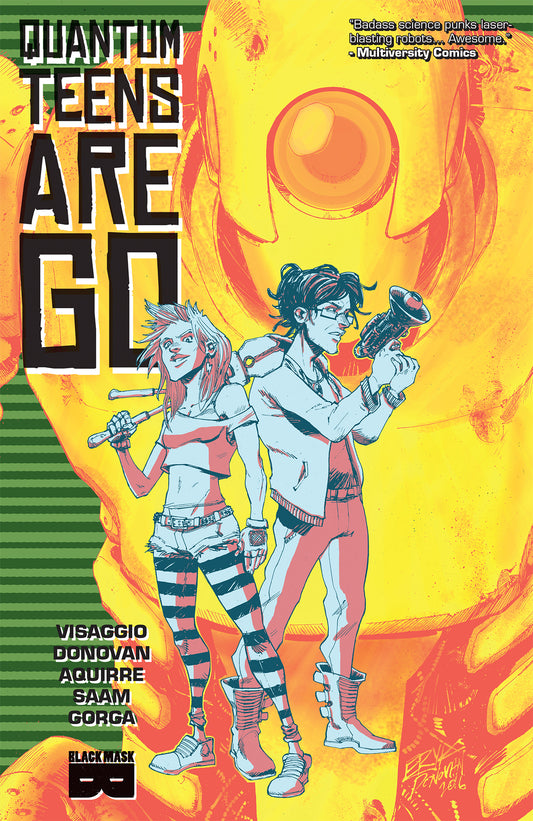 QUANTUM TEENS ARE GO TP (MR) (Backorder, Allow 4-5 Weeks) | BLACK MASK STUDIOS | Comicbookeroo